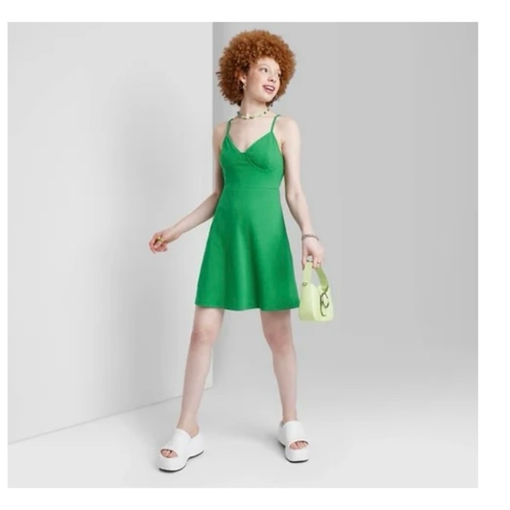 Women’s Knit Skater Dress - Picture 2 of 3